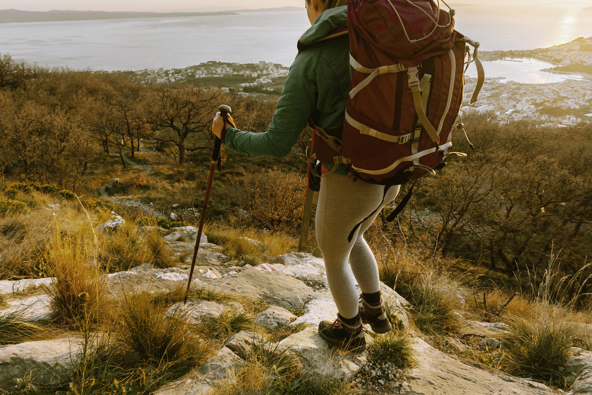 close up hiker carrying backpackcopy 2