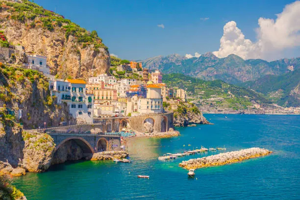 amalfi coast italy italian culture tyrrhenian sea summer